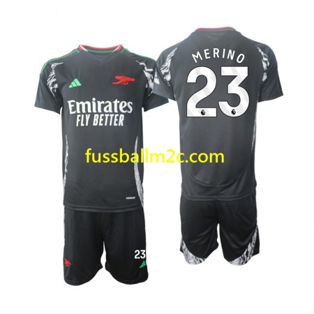 Fußballtrikots Arsenal Merino 23 Kinder Auswärts Trikotsatz 2024-2025